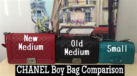small or medium boy chanel